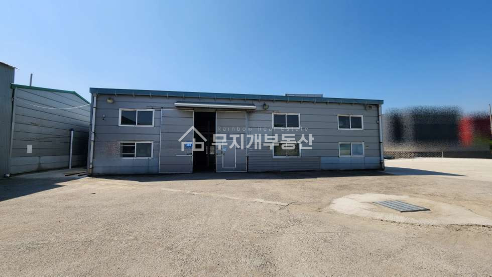 경기 오산시 외삼미동 북오산IC 인접 공장창고120P 2개동 넓은마당사용 월세 매물번호 10384 사진 1