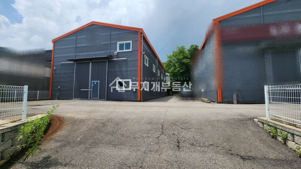 경기 화성효행구 정남면 문학리 정남공장임대 건물80P 오수직관 내부사무실 단독마당 월세 매물번호 10445 사진 1